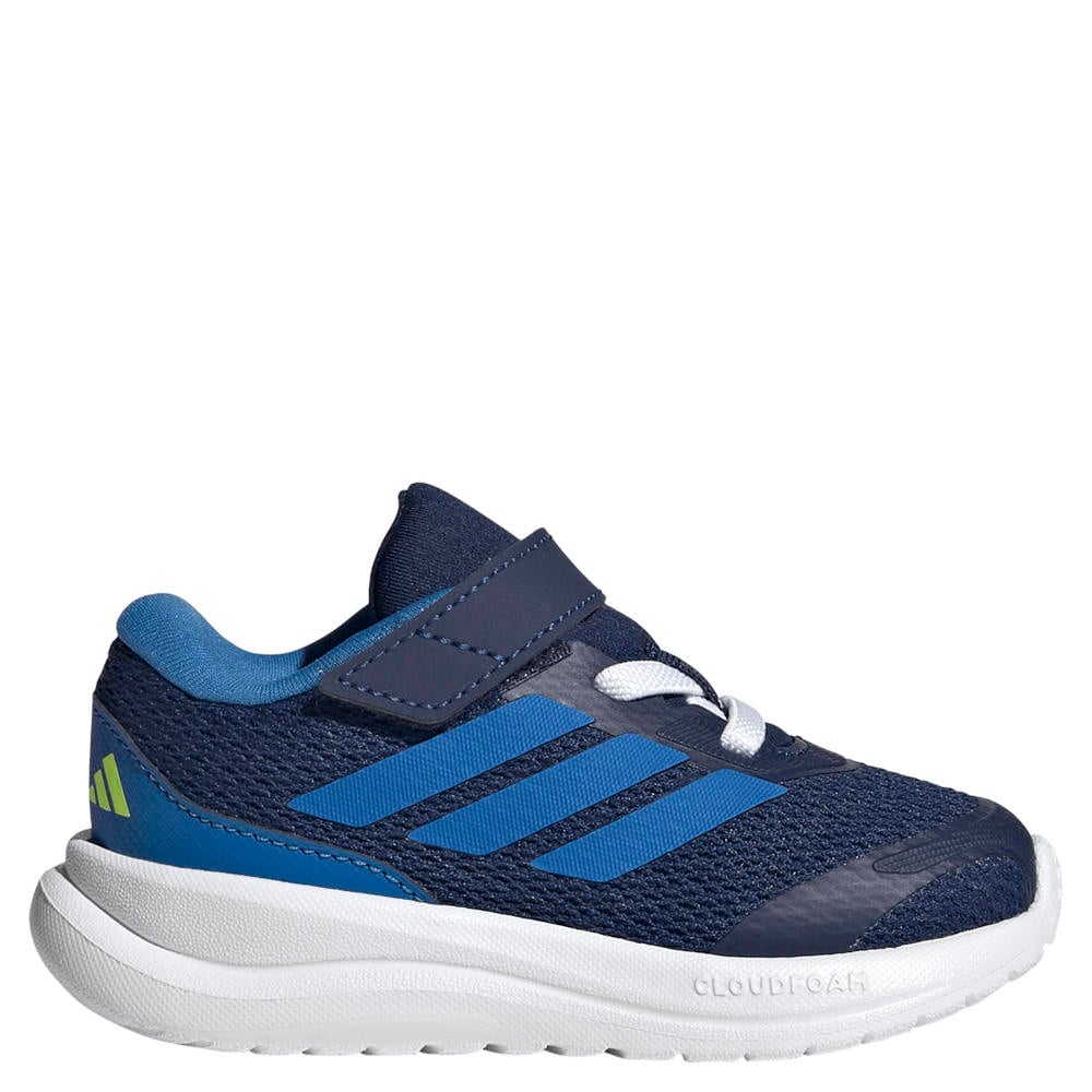Blauw en witte jongens en meisjes adidas Sportswear sportschoenen - met veters