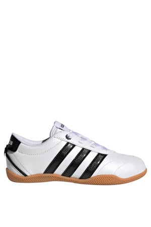 GRAND COURT imitatieleren sneakers - wit/zwart