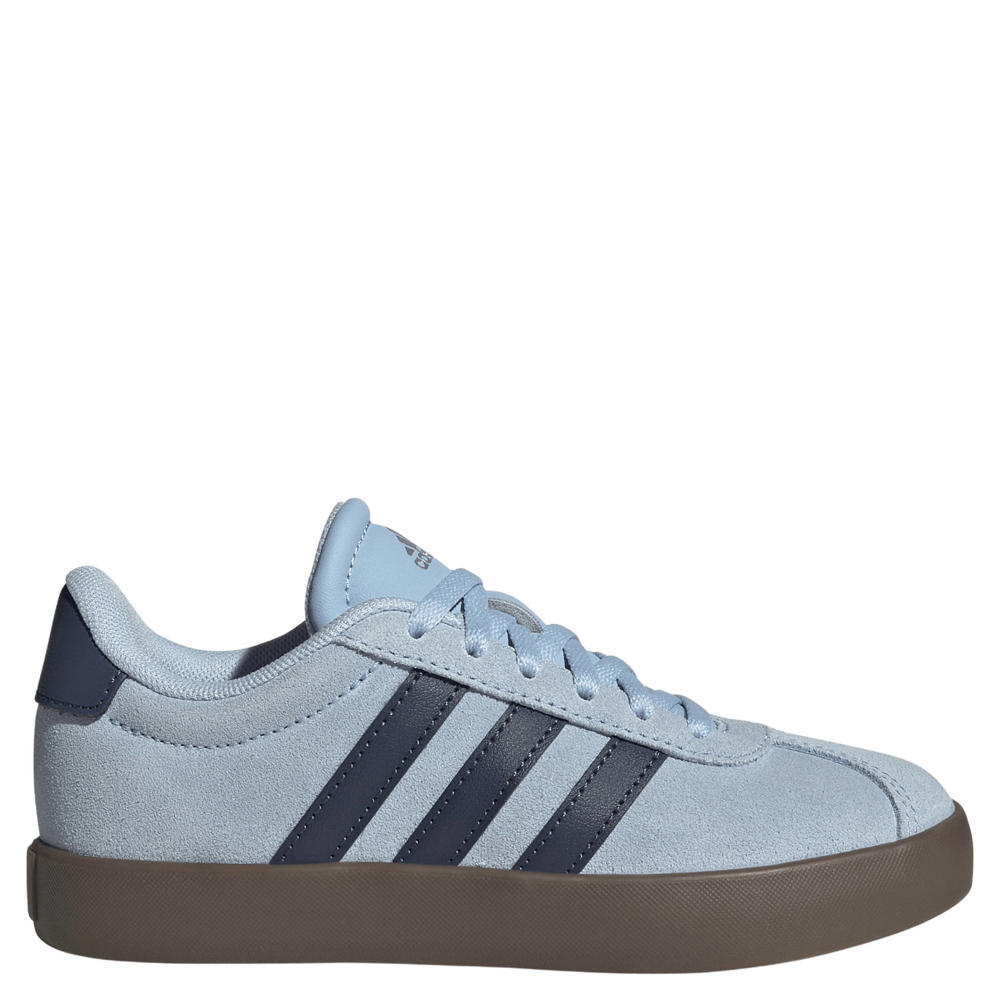 adidas Sportswear VL Court leren sneakers - lichtblauw/donkerblauw