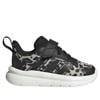 adidas Sportswear sneakers met panterprint - zwart/ecru