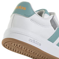 thumbnail: adidas Sportswear Grand Court 3.0 imitatieleren sneakers - wit/aqua