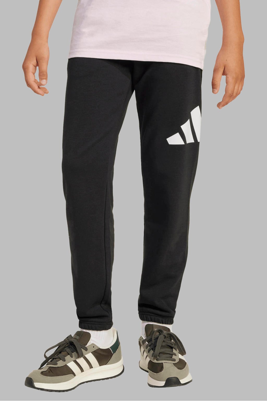 adidas Sportswear sweatpants met logo - zwart