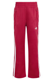 thumbnail: adidas Originals Firebird gestreept joggingpak met opstaande kraag - rood/wit