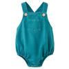 Mango Kids katoenen romper - blauw
