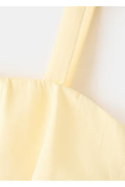 thumbnail: Mango Kids top met ruches - lichtgeel