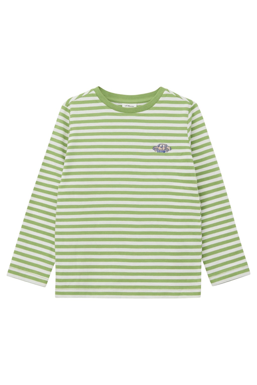 s.Oliver gestreepte longsleeve - groen