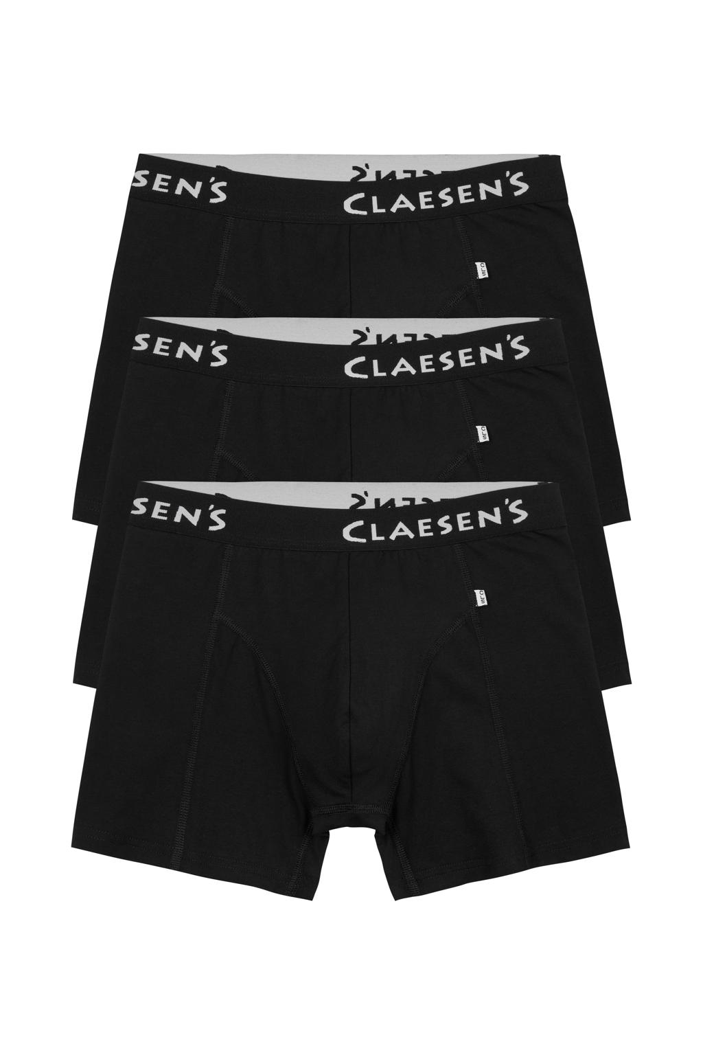 Claesen's Claesen's® - Boxershort Zwart 3-PackCL 20823-Black-XXL