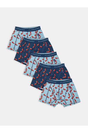 Jongens Boxershort 5-Pack Shrimp