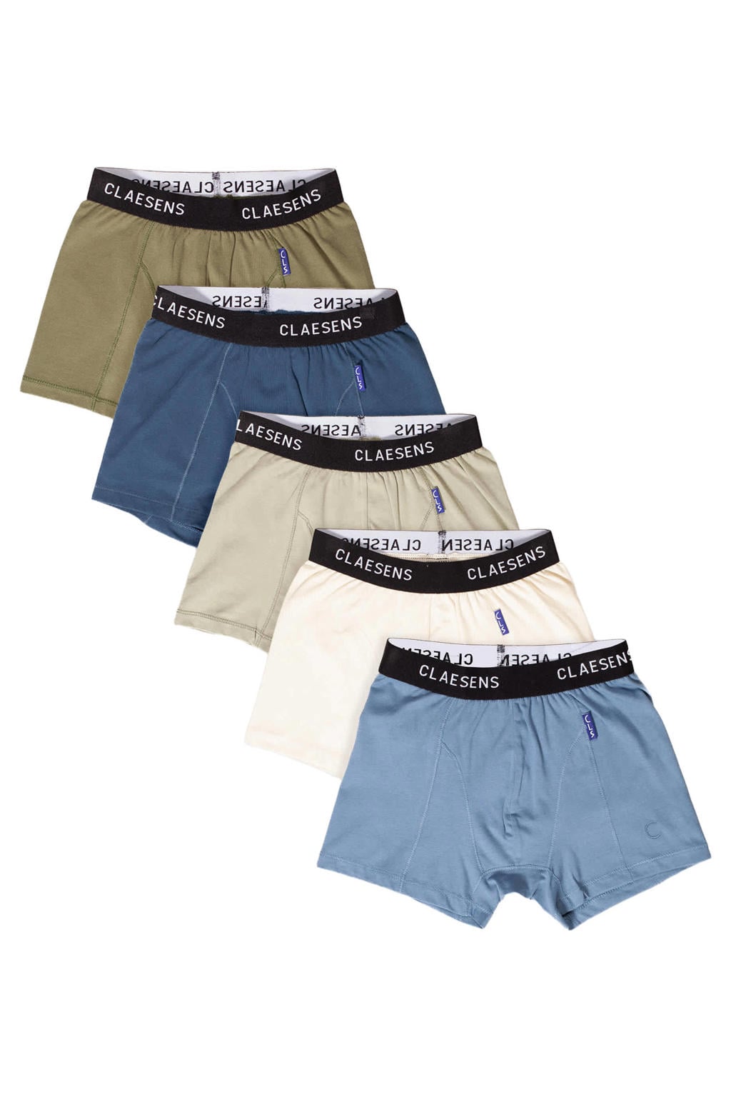 Claesen's Jongens Boxershort 5-Pack Multi Essentials