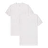 Claesen's Claesen's® - T-Shirt Wit V-Neck Cotton/Lycra 2-PackCL 1223-White-XXL