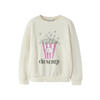 NAME IT KIDS sweater met print - ecru