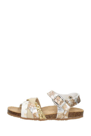 KEQ Meisjes sandalen Meiden Sandalen Goudkleur