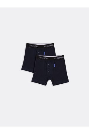 Boxershorts 2-Pack Navy Rib
