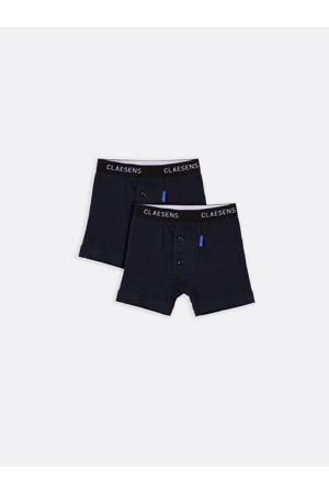 Boxershorts 2-Pack Navy Rib