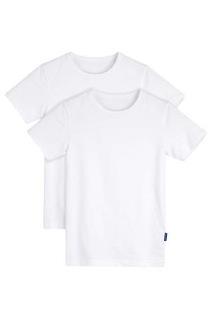 T-Shirt 100% katoen 2-Pack Wit