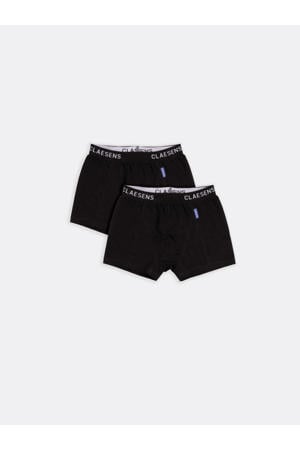 Jongens Boxershort 2-Pack Zwart