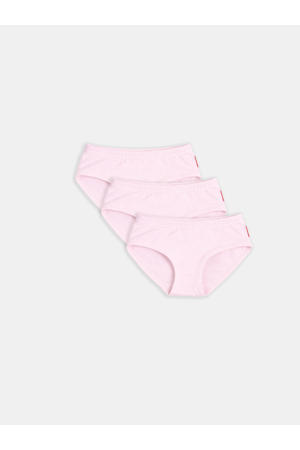 Meisjes Slip 3-pack Roze