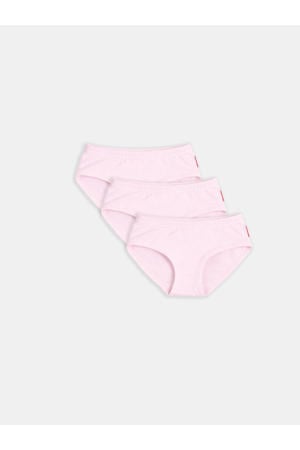 Meisjes Slip 3-pack Roze