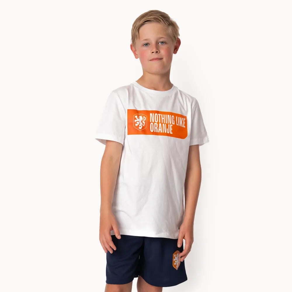 KNVB Nederlands Elftal T-Shirt Wit