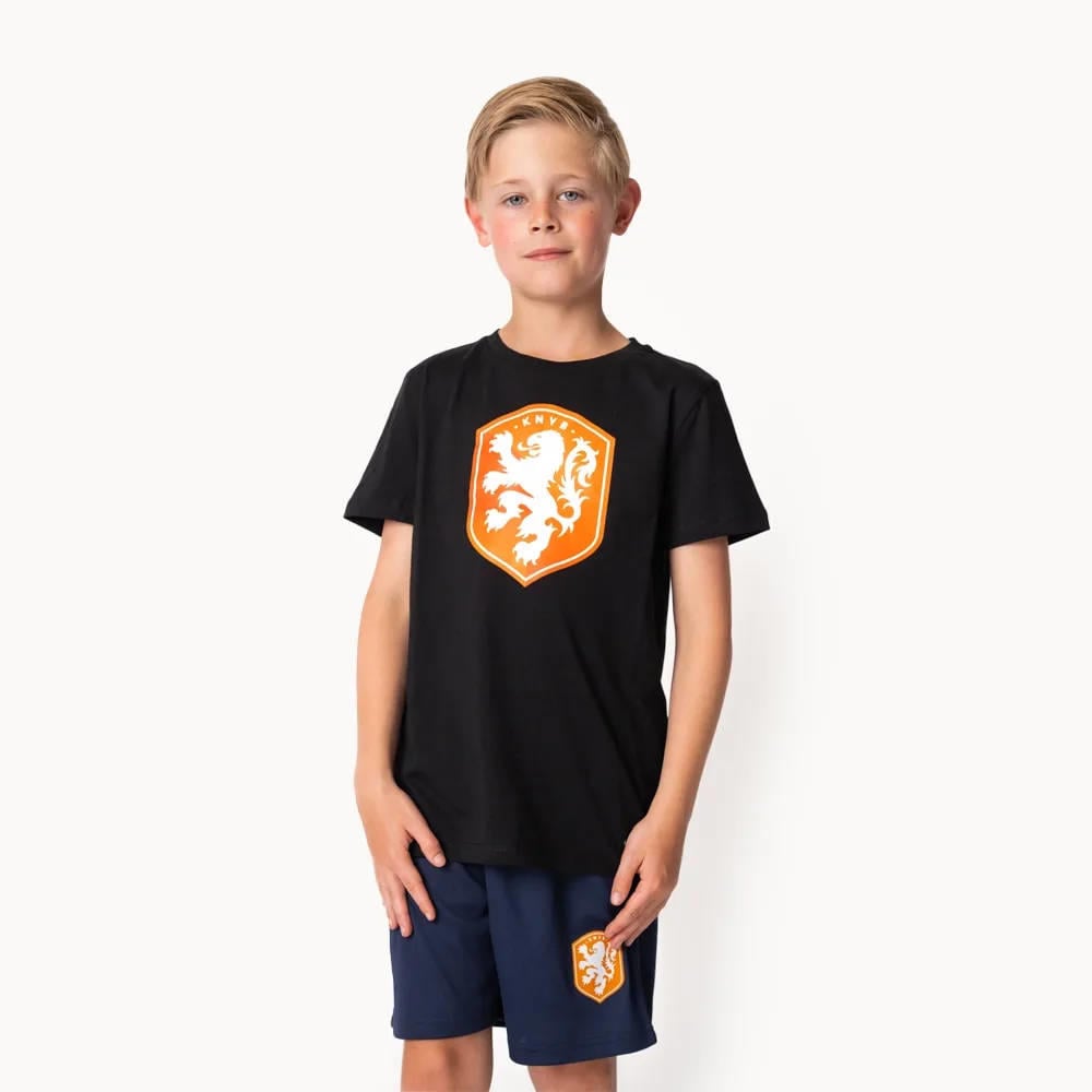 KNVB Nederlands Elftal T-Shirt Zwart