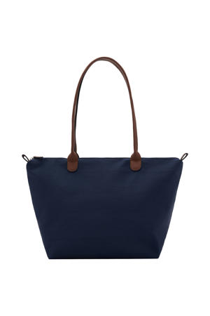 tas - donkerblauw/bruin