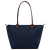 MANGO TEEN tas - donkerblauw/bruin