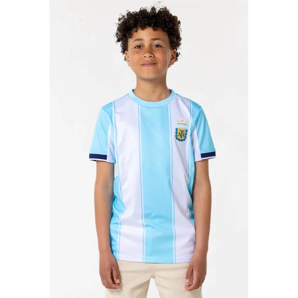 Official Fanwear Messi Argentinië Thuis Shirt Blauw/Wit