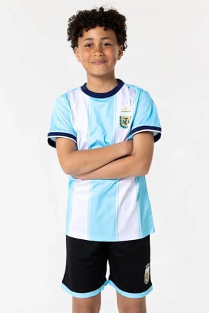 Argentinië Thuis Tenue Blauw/Wit/Zwart