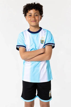 Argentinië Thuis Tenue Blauw/Wit/Zwart
