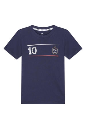 Mbappé Frankrijk T-Shirt Blauw