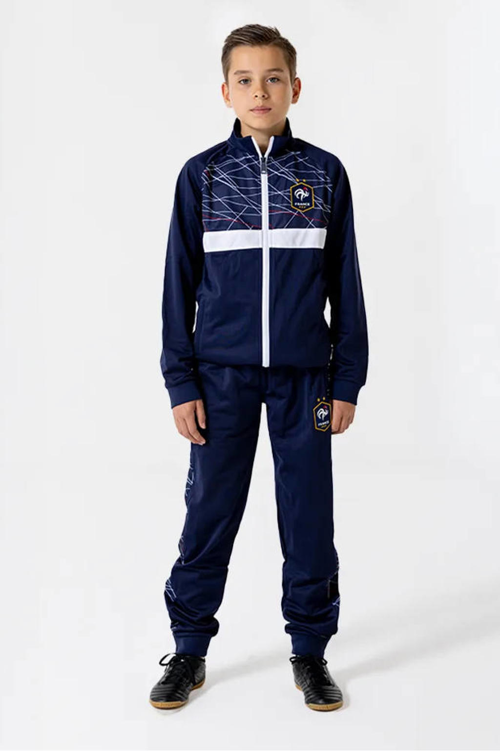 Official Fanwear Frankrijk Trainingspak Blauw