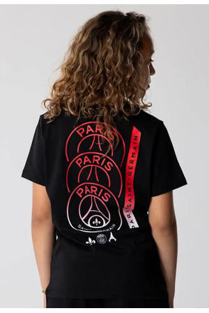 PSG T-Shirt Zwart