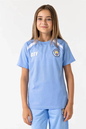 Manchester City Thuis Shirt Blauw