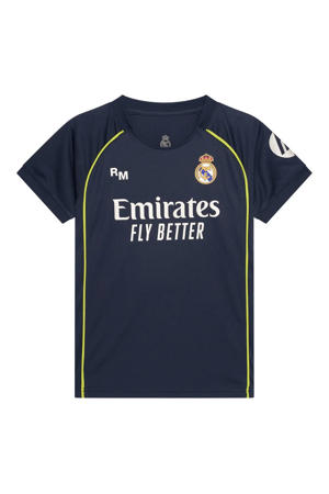 Mbappé  Real Madrid Voetbalshirt Donkerblauw