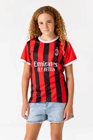 AC Milan Thuis Shirt Rood/Zwart
