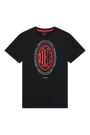 AC Milan T-Shirt Zwart