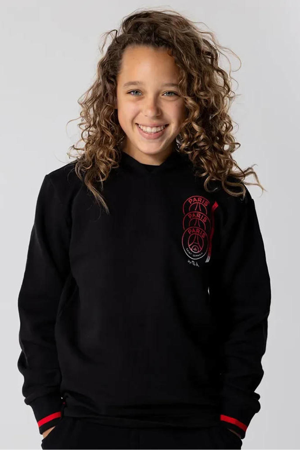 Official Fanwear PSG Hoodie Zwart