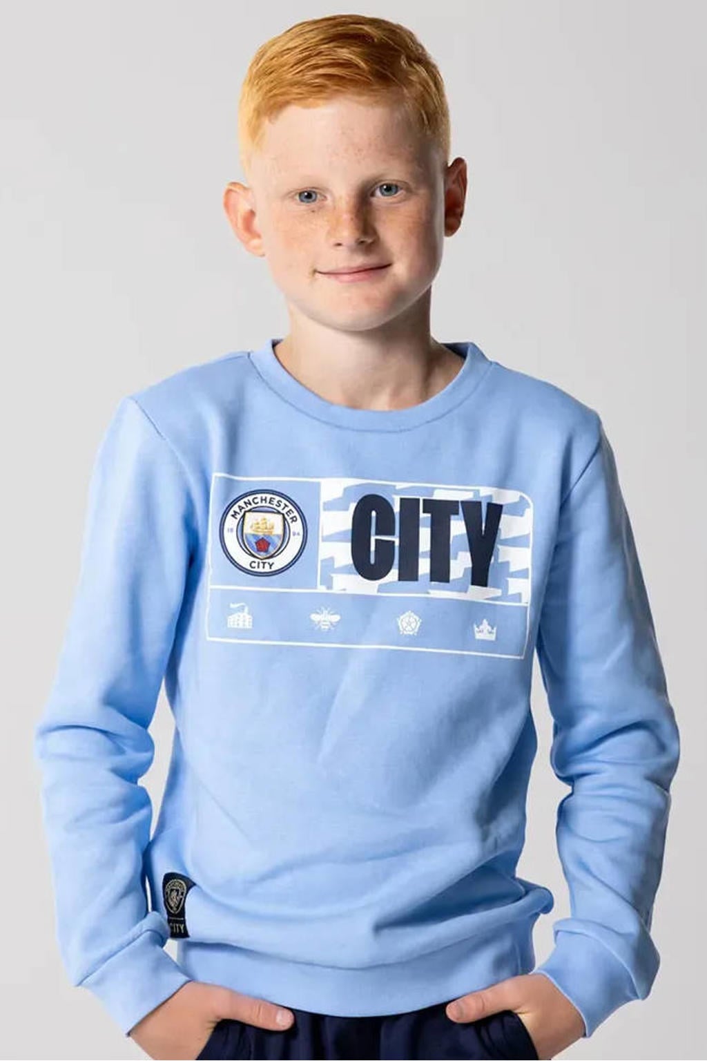 Official Fanwear Manchester City Sweater Blauw