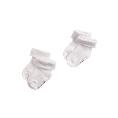 Noppies baby sokken (2 paar) Wit Jongens/Meisjes Katoen