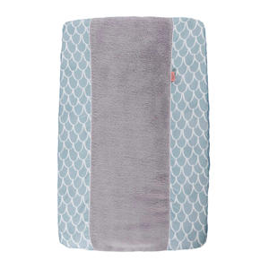 Fly High aankleedkussenhoes dusty blue-white