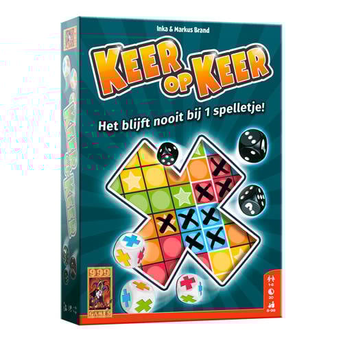 999 Games Keer op Keer Dobbelspel | Dobbelspel van 999 Games