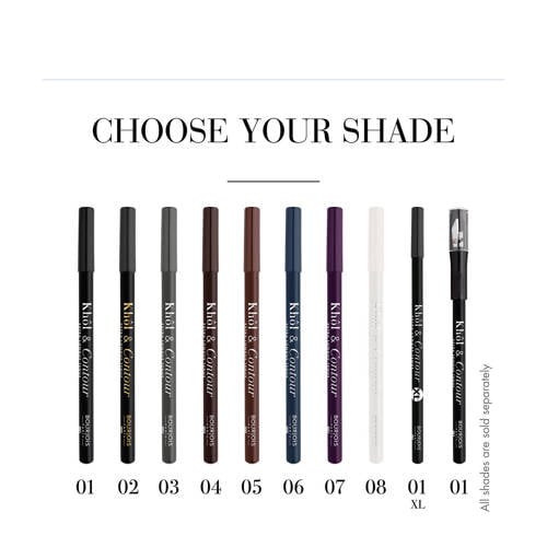 Bourjois Kohl & Contour Oogpotlood Black Zwart