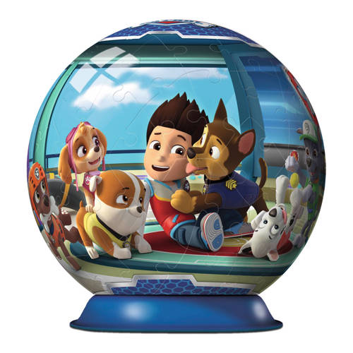 Paw Patrol puzzleball 3D puzzel 72 stukjes | 3D puzzel van