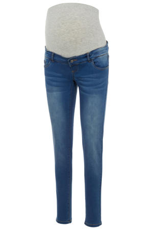 slim fit zwangerschapsjeans MLFIFTY blauw