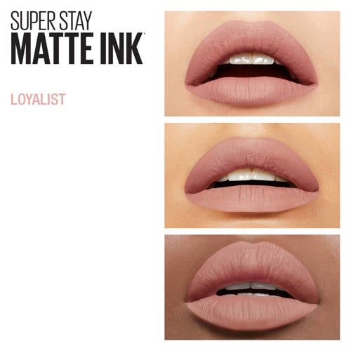 Maybelline New York SuperStay Matte Ink lippenstift – 5 Loyalist Beige