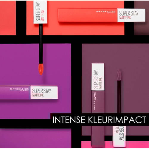 Maybelline New York SuperStay Matte Ink lippenstift – 20 Pioneer Rood
