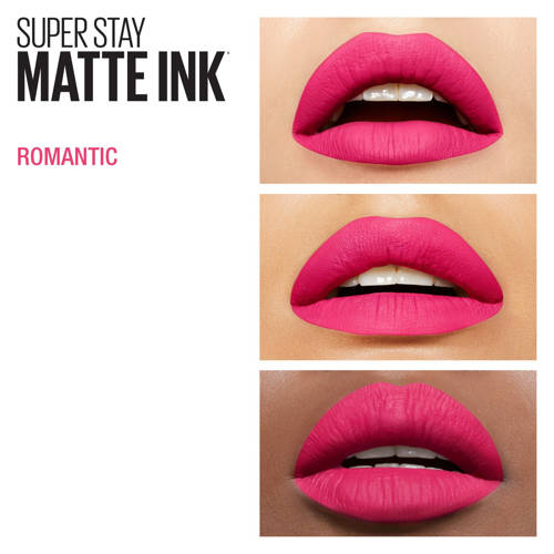 Maybelline New York SuperStay Matte Ink lippenstift – 30 Romantic Roze