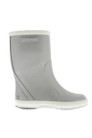 regenlaarzen Zilver/wit