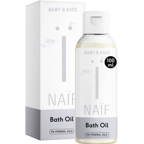 NAÏF Baby & Kids badolie -75 ml Huidolie | Huidolie van NAÏF