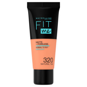 Matte + Poreless liquid foundation - 320 Natural Tan